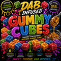 Dab Infused Gummy Cubes