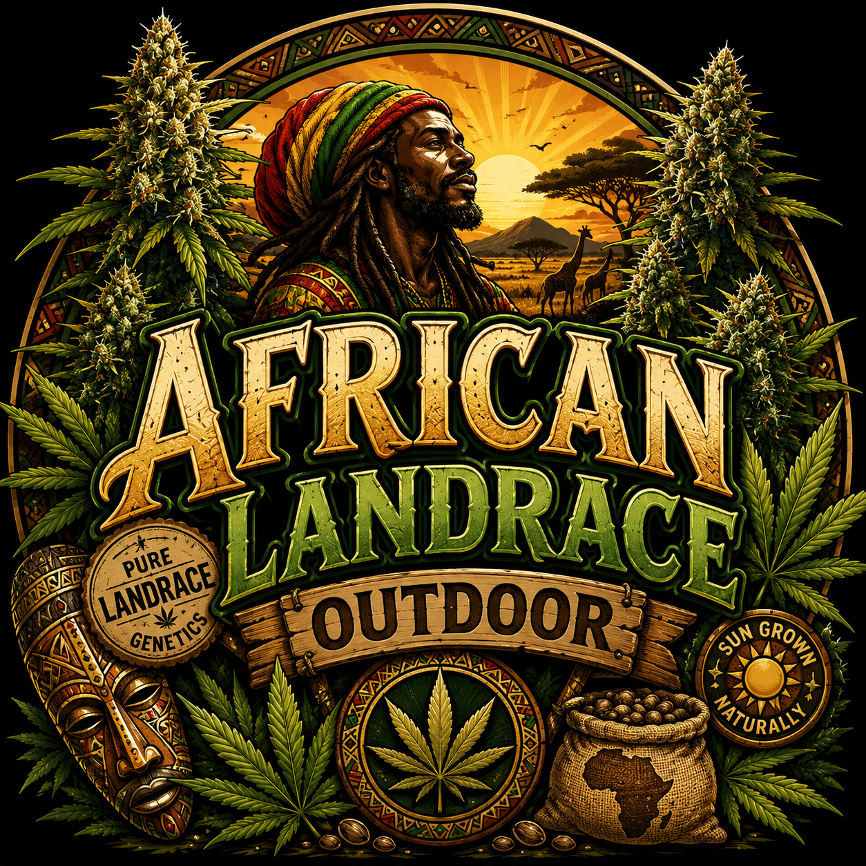 African Landrace Outdoor (Seeded)