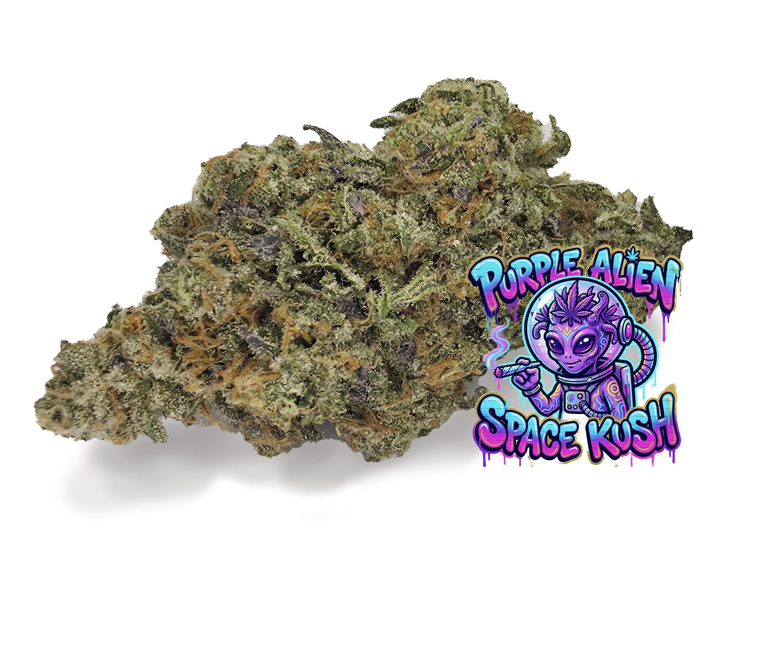 Purple Alien Kush Indica Flower